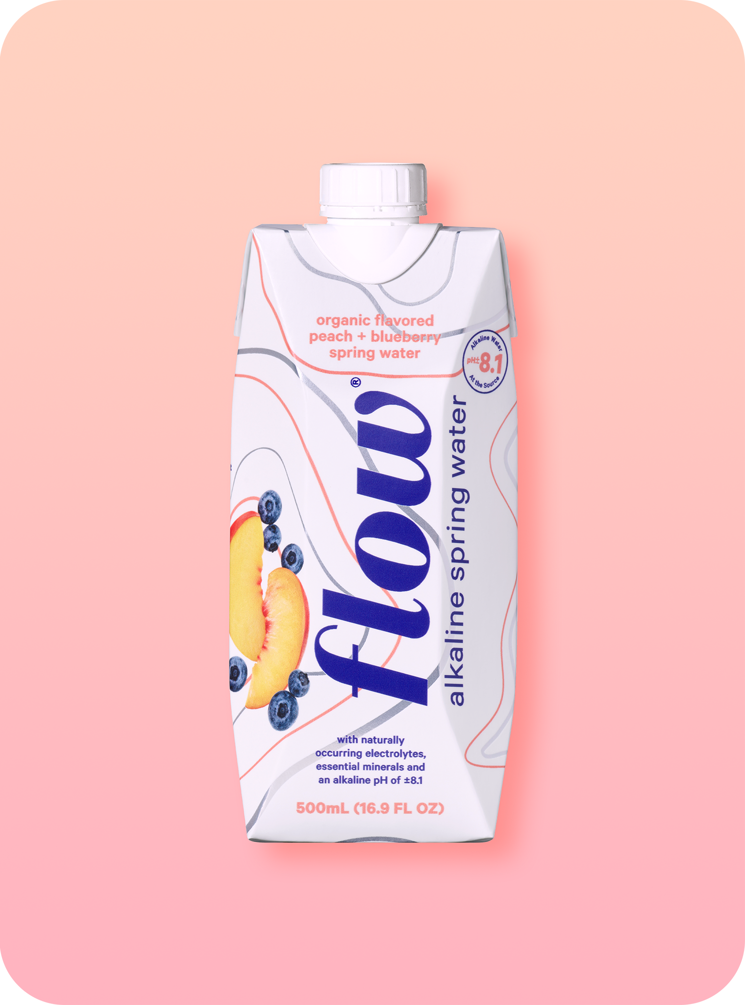 Ao Spring Water Oasis - Flow Alkaline Flavored Spring Water, 16.9oz | MooBerry Farms